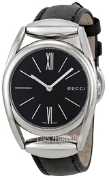 Gucci Czarny/Skóra Ø34 mm YA139401