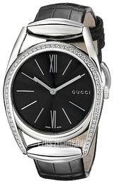 Gucci Czarny/Skóra Ø34 mm YA139403
