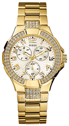 Guess Srebrny/Stal w odcieniu złota Ø41 mm G13537L
