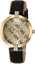Guess Żółte złoto/Skóra Ø38 mm GW0027L1