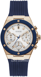 Guess Athena Biały/Guma Ø39 mm GW0030L5
