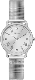 Guess Avery Srebrny/Stal Ø34 mm GW0031L1