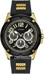 Guess Czarny/Stal w odcieniu złota Ø47.3 mm GW0051G2