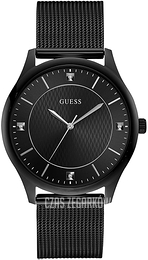 Guess Riley Czarny/Stal Ø44 mm GW0069G3