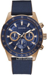Guess Niebieski/Guma Ø48 mm GW0206G2