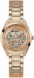 Guess Multifunction Różowe złoto/Stal w kolorze różowego złota Ø34 mm GW0253L3