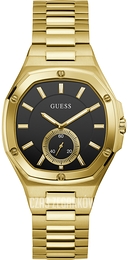 Guess Czarny/Stal w odcieniu złota Ø40 mm GW0310L2