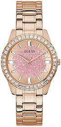 Guess Różowy/Stal w kolorze różowego złota Ø38 mm GW0405L3
