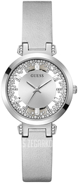Guess Dress Srebrny/Skóra Ø38 mm GW0535L3