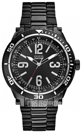 Guess Sporty Czarny/Stal Ø45 mm U0043G2