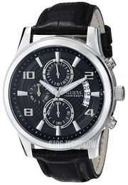 Guess Dress Czarny/Skóra Ø44 mm U0076G1