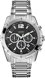 Guess Czarny/Stal Ø46 mm U0165G1