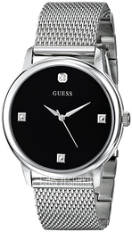 Guess Czarny/Stal Ø40 mm U0280G1