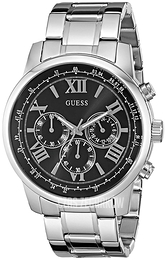 Guess Czarny/Stal Ø45 mm U0379G1
