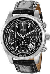 Guess Czarny/Skóra Ø46 mm U0500G2