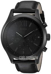 Guess Czarny/Skóra Ø46 mm U0789G4