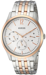 Guess Biały/Stal w kolorze różowego złota Ø44 mm U0995G3