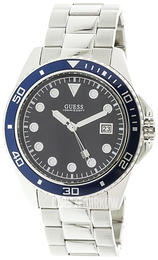 Guess Czarny/Stal Ø45 mm U1002G1