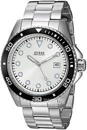 Guess Srebrny/Stal Ø44 mm U1002G3