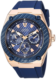 Guess Niebieski/Guma Ø45 mm U1049G2