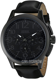 Guess Czarny/Skóra Ø46 mm U10628G1