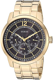 Guess Czarny/Stal w odcieniu złota Ø38.5 mm U1259G2