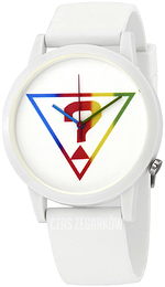 Guess Biały/Guma Ø42 mm V1024M1