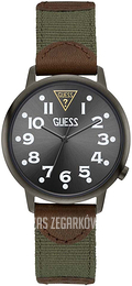 Guess Czarny/Skóra Ø38 mm V1033M2