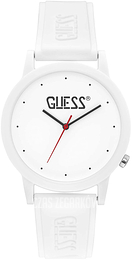 Guess Biały/Guma Ø42 mm V1040M1