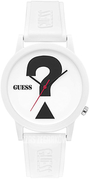 Guess Biały/Guma Ø42 mm V1041M1