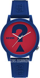 Guess Czerwony/Guma Ø42 mm V1041M4