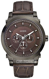 Guess Brązowy/Skóra Ø40 mm W0006G2