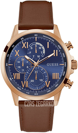 Guess Niebieski/Skóra Ø44 mm W0011G4