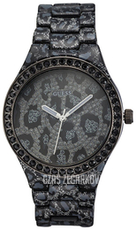 Guess Czarny/Czeramiczna Ø40 mm W0015L1
