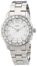 Guess Dress Biały/Stal Ø35 mm W0018L1