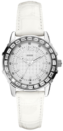 Guess Biały/Skóra Ø38 mm W0019L1