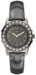 Guess Girly B Szary/Skóra Ø34 mm W0019L2