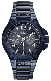 Guess Niebieski/Stal Ø45 mm W0041G2