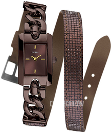 Guess Trend Brązowy/Stal W0053L4