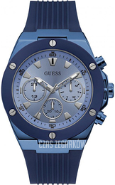 Guess Niebieski/Guma Ø46 mm W0057G3
