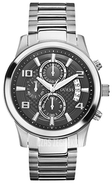 Guess Exec Czarny/Stal Ø47 mm W0075G1