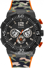 Guess Czarny/Guma Ø50 mm W0264G2