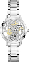 Guess Srebrny/Guma Ø36 mm W0300L1
