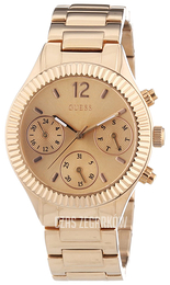 Guess Riviera Różowe złoto/Stal w kolorze różowego złota Ø35 mm W0323L3