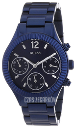 Guess Riviera Niebieski/Stal Ø36 mm W0323L4