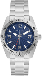 Guess Niebieski/Stal Ø42 mm W0327G1