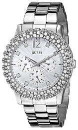 Guess Dazzler Srebrny/Stal Ø40 mm W0335L1