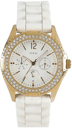 Guess Biały/Guma Ø38 mm W0350L1