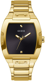 Guess Phoenix Czarny/Stal w odcieniu złota W0387G2