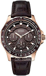 Guess Brązowy/Skóra Ø45 mm W0387G3
